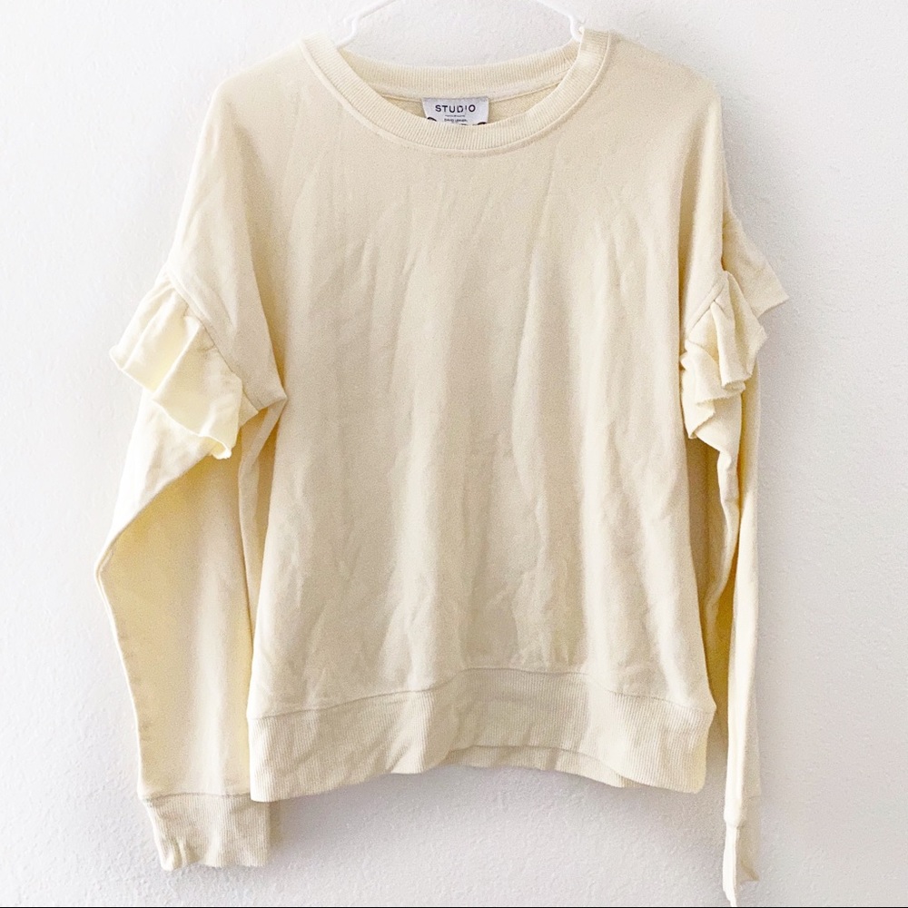 (NWT) David Lerner | Studio Drop Shoulder Top